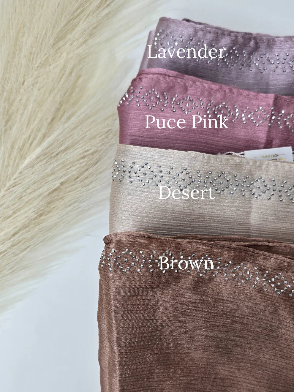 Muna Satin Stone Hijab