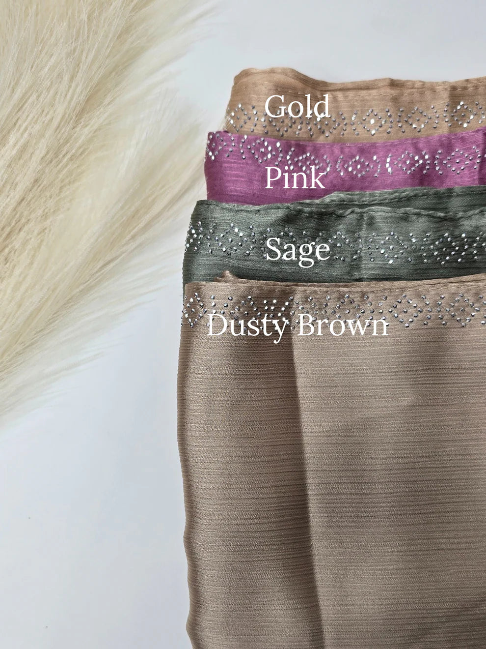 Muna Satin Stone Hijab