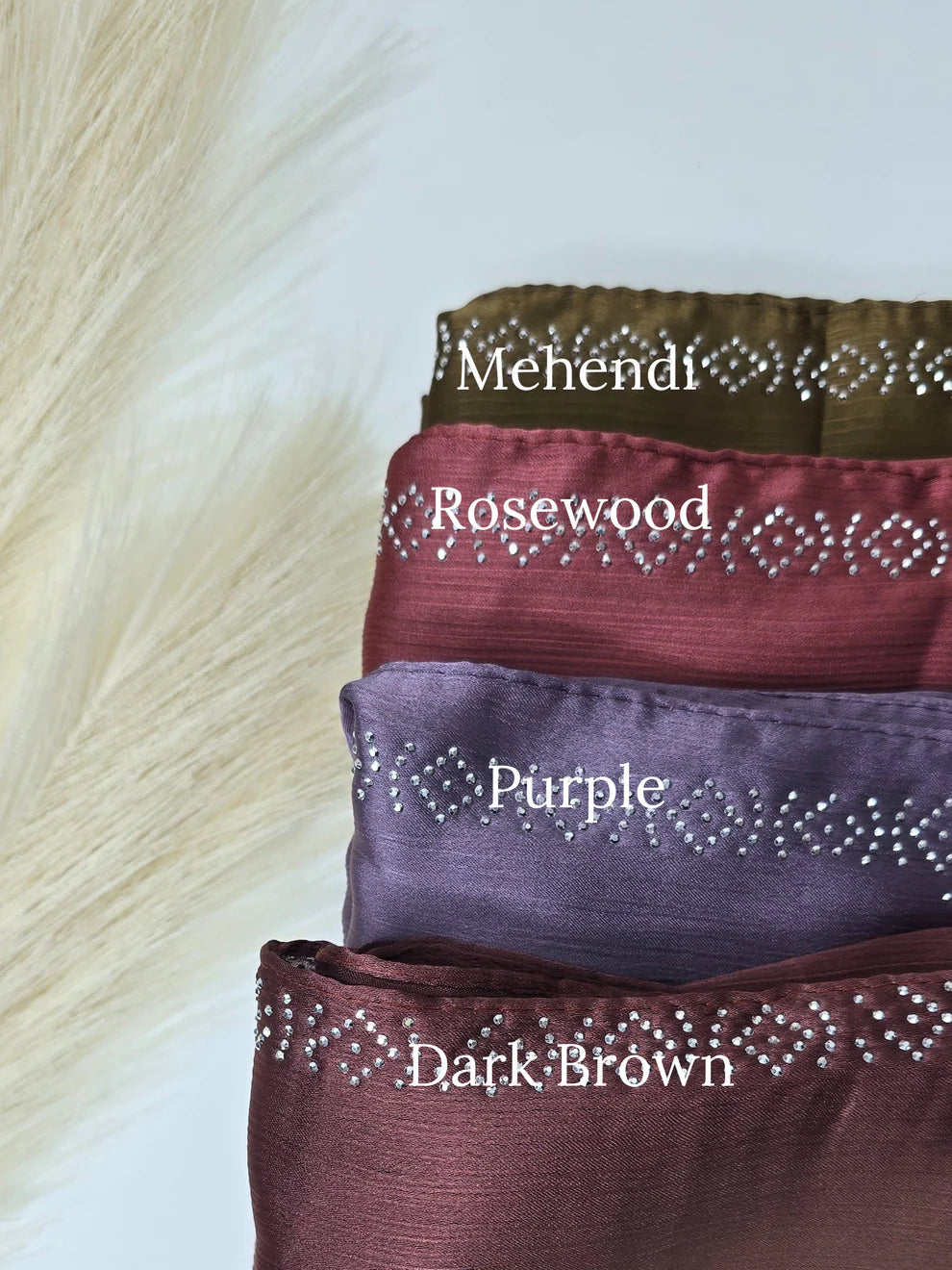 Muna Satin Stone Hijab