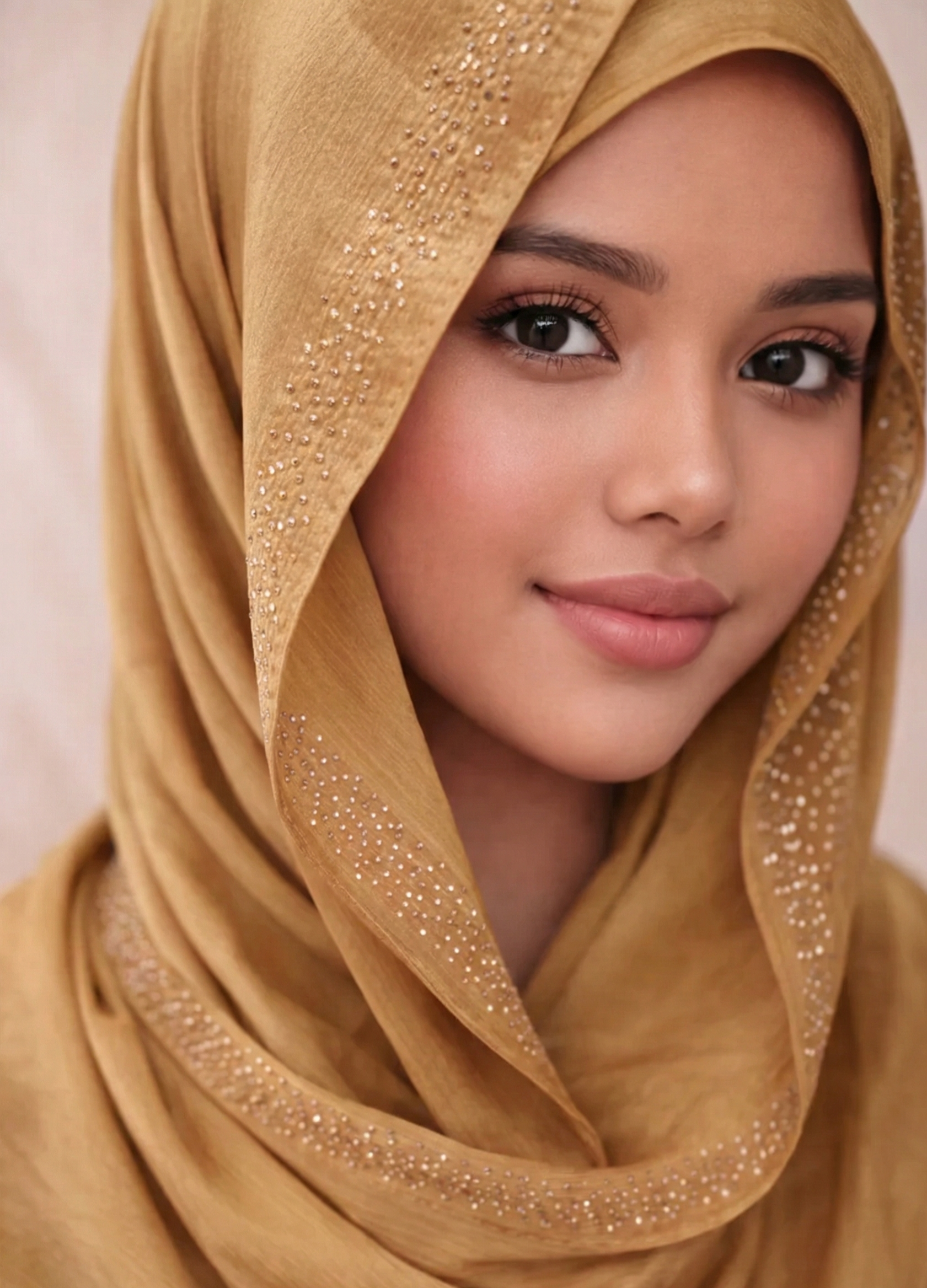 Muna Satin Stone Hijab