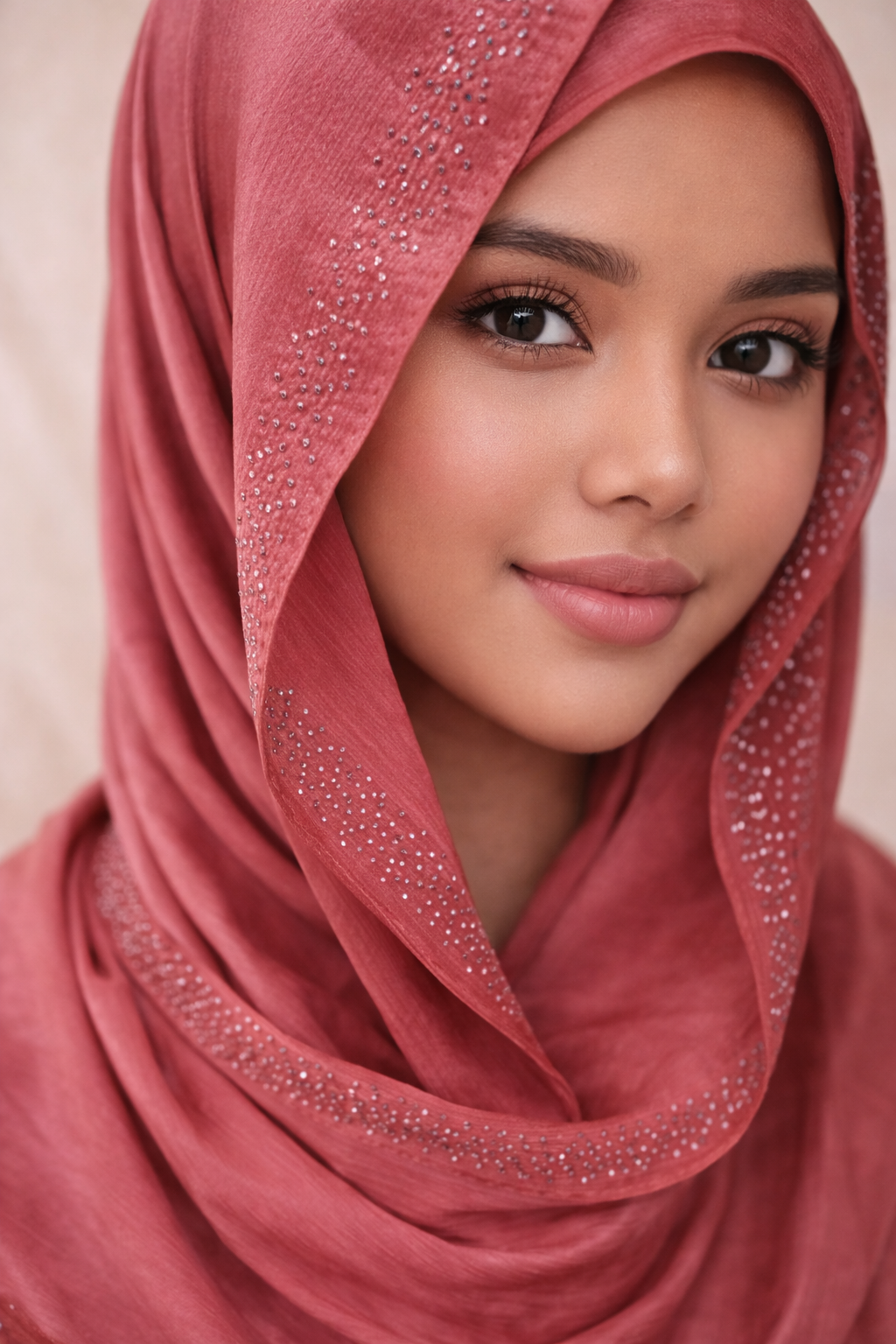 Muna Satin Stone Hijab