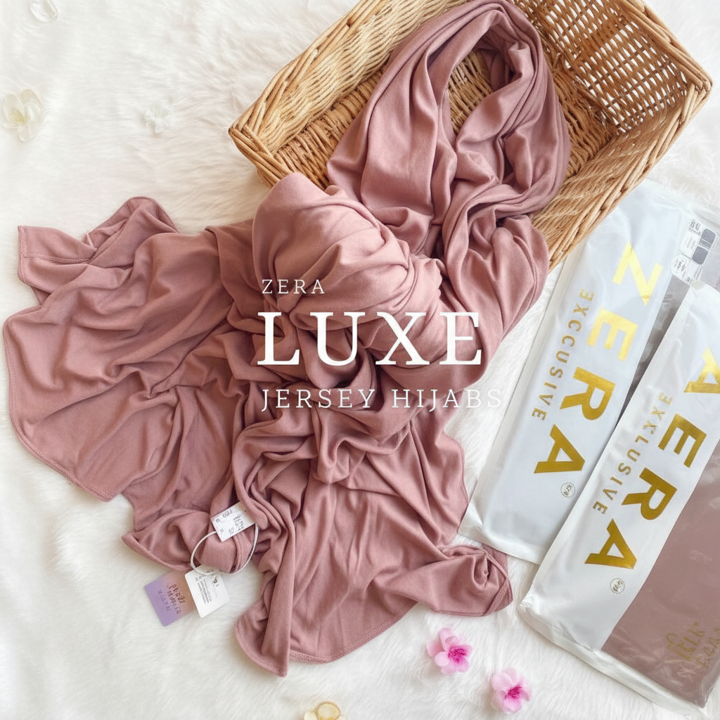 Dusty Pink Jersey Hijab - Color #db9b9b